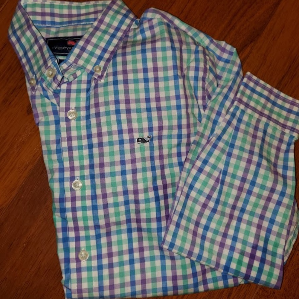 Vinyard Vines Boys Button down Shirt